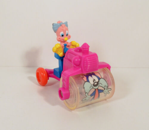 1992 Sweetie Pie & Furrball Cat Figure 3" McDonald's Car #8 Tiny Toon Adventures - Foto 1 di 5