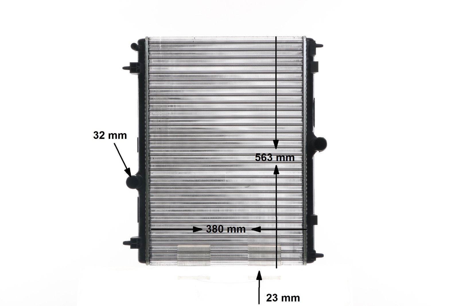 Radiateur en aluminium léger pour Peugeot 407/508 et C5 III 2.0HDI avec faisceau haute densité