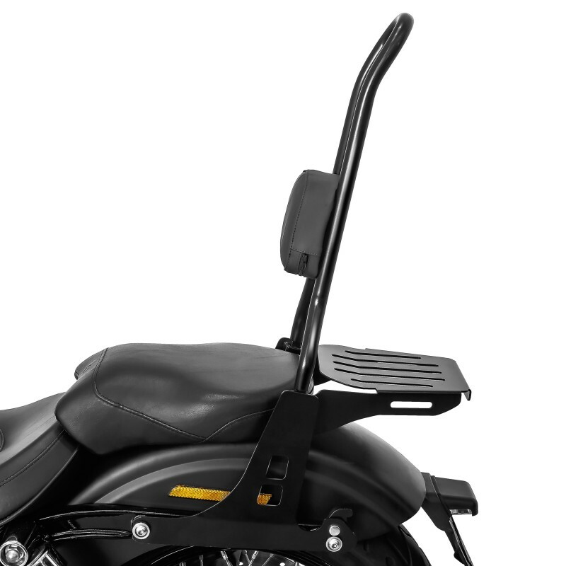 Sissy bar CSXL w luggage rack for Harley Dyna Street Bob 0917, Low