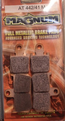 MAGNUM MATALLIC BRAKE PADS AT442/41M:  EQUIVALENT TO EBC FA442/4  BRAKE PADS