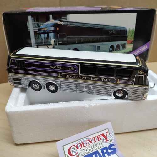 White Rose Collectibles Country Super Stars Tanya Tucker Black Velvet Tour Bus - Picture 3 of 10