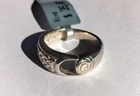 Vintage Silver Ring Celtic Rope/Wave Theme Brand New Never Worn Size O (17.35mm)