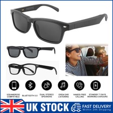 Bluetooth Sunglasses Wireless Glasses Headphones Headset Stereo Earphone /w Mic