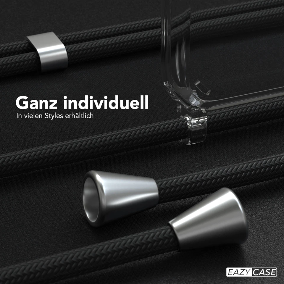 Handy Hülle mit Band Kette Umhängehülle Kordel Handykette Case Cover Schutzhülle - Bild 4 von 4