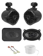 Overhead Soundbar Rollbar Front Speaker Upgrade Kit For 87-95 JEEP WRANGLER YJ