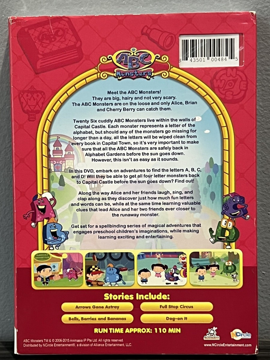 ABC Monsters: Meet the ABC Monsters Volume 1 (DVD