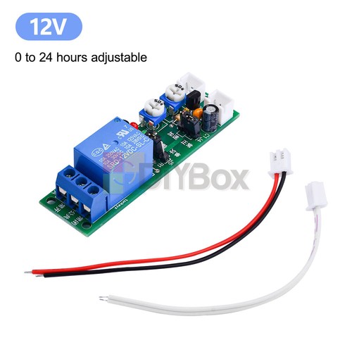 5V 12V 24V DC Infinite Cycle Delay Timer Relay Turn On-off Switch Loop Module - Picture 69 of 70
