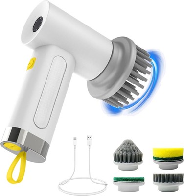Electric Spin Scrubber - 3000mA Super Large Battery IP68 Waterproof for Cleaning