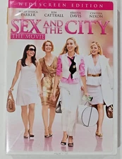 Sex and the City - The Movie (DVD, 2008, Widescreen) Sarah Jessica  NEW SEALED