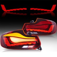 Rote Vland Oled RüCkleuchten FüR 2014-2020 BMW 2Series M2 F22 F23 F87 Animation