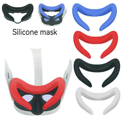 Silikon Maske Für Quest 3 VR Headset Schweißfeste Maske Abdeckung Pads Zubehör