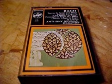 CASSETTE TAPE ANTHONY NEWMAN ORGANIST "BACH" VOX CT 2137 PAPER LABELS