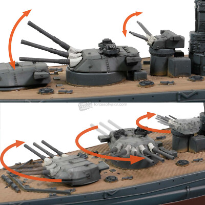 Forces of Valor 1:700 IJN Super Battleship Yamato [Waterline