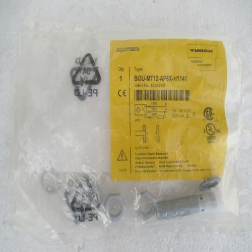 1PC New TURCK BI3U-MT12-AP6X-H1141 Proximity Switch Sensor BI3UMT12AP6XH1141 - Picture 1 of 2