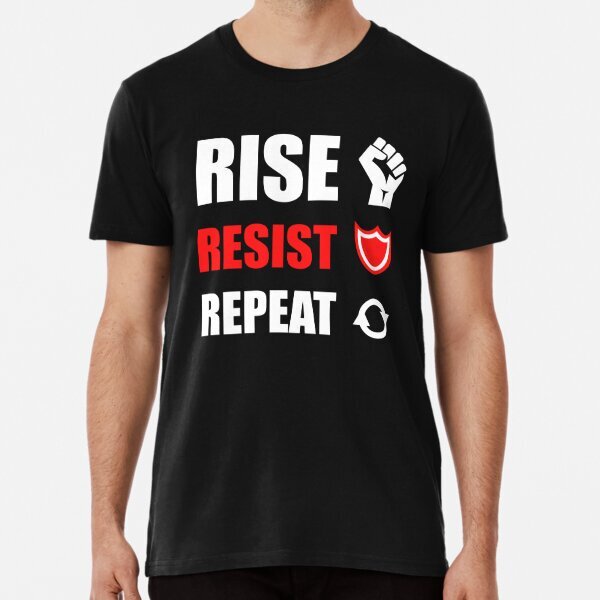 Rise Resist Repeat Premium Politic Law 2025 Made in USA T-Shirt S-5XL