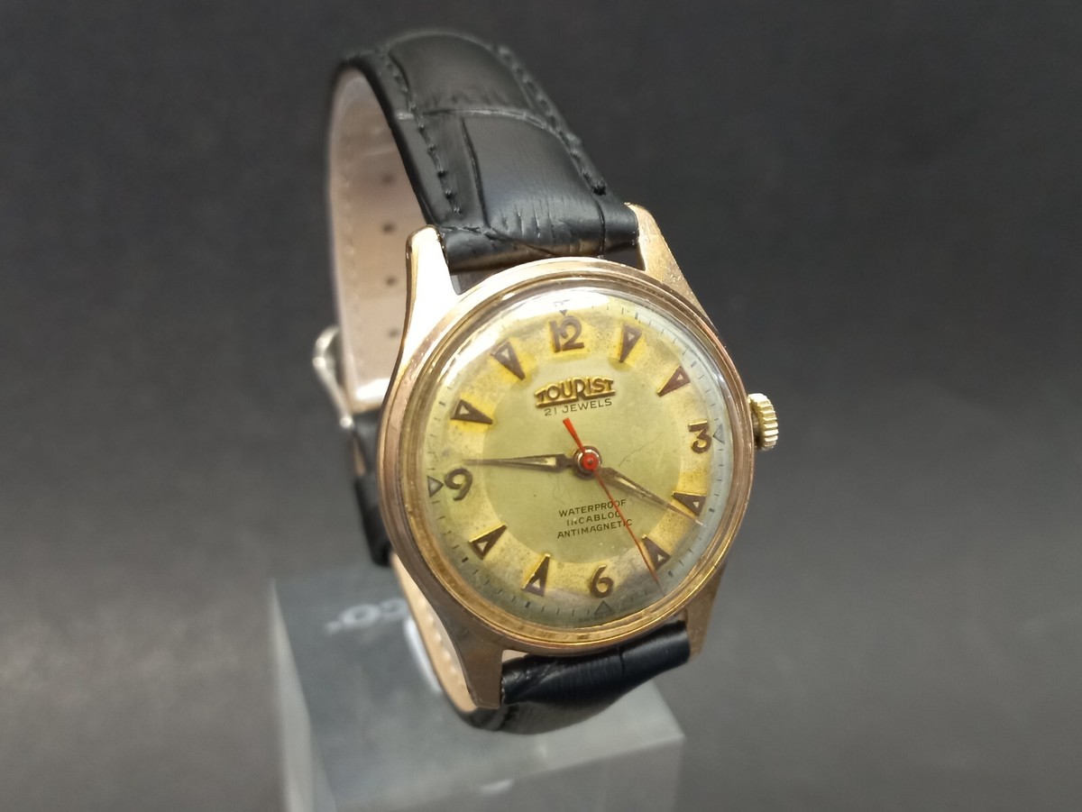 Vintage Swiss Watch Tourist Incabloc Antimagnetique,Watch Made in