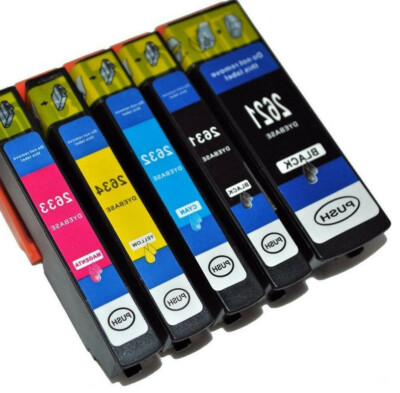 5er Set Tintenpatronen für Epson Expression XP-605 Drucker
