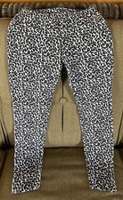 Xhilaration Leopard Print Jeggings - Size Medium