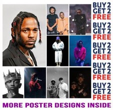 KENDRICK LAMAR EMINEM SLIM SHADY POSTER PRINT A4 A3 SIZE BUY 2 GET ANY 2 FREE