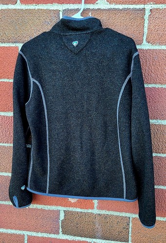 Kuhl Alpaca Fleece Jacket Womens Medium Long Sleeve Full Zip - Picture 3 of 7