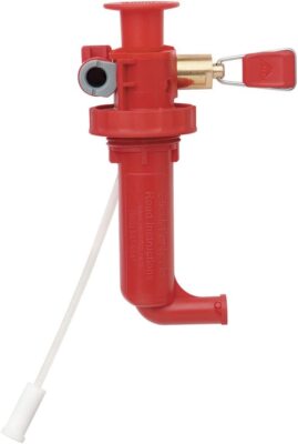 MSR Stove Accessory Fuel Pump (Dragon Fly Fuel Pump) Resin Red Rear 36647 New