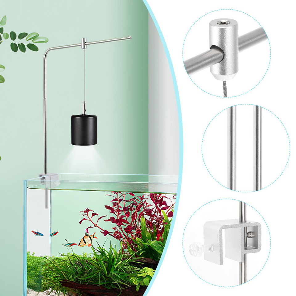 Fish Tank Accessory Led Aquarium Light Hanging Bracket Light Rack eBay