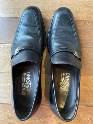 Salvatore Ferragamo Men’s Loafers Size 8- Very Good Condition Salvatore Ferragamo Tan Leather Penny Loafers Mens Size 8 EE  main image 3