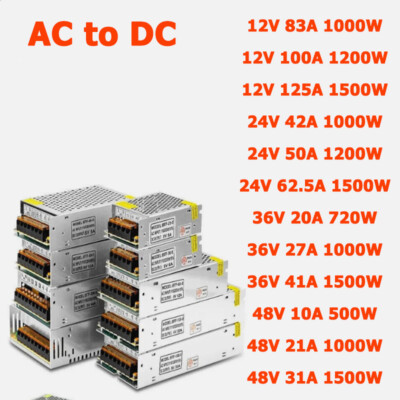 AC110-220V To DC12V/24/48V Switch Power Supply LED Driver Monitoring Transformer