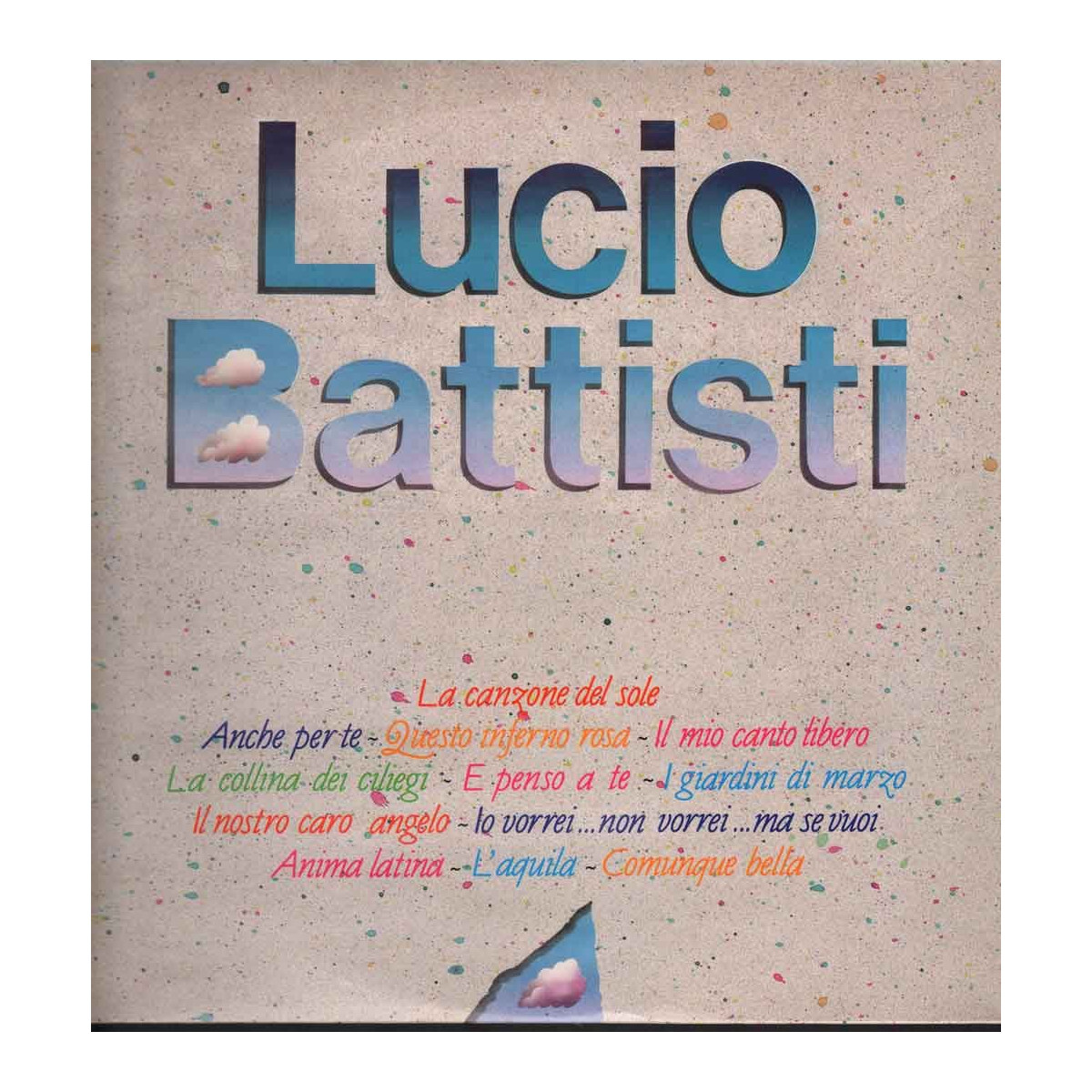 Lucio Battisti Lp Vinile Omonimo Same / Fonit Cetra ‎ZL 74753 Sigillato