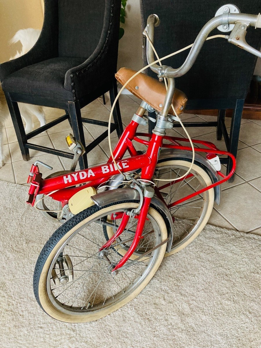 1960s Italian Fold Up Hyda Bike Vintage Retro 3 Speed | eBay
