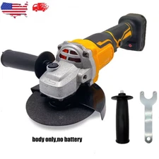 Cordless Angle Grinder for DeWalt 18V Battery,Brushless 11000RPM(No Battery) 20V