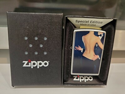 New Zippo Pin-up TWO TO TANGO Chrome Lighter Sealed