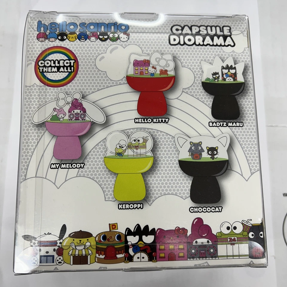 Hello Sanrio MY MELODY Mini Sapsule Diorama Display - Image 2 of 2