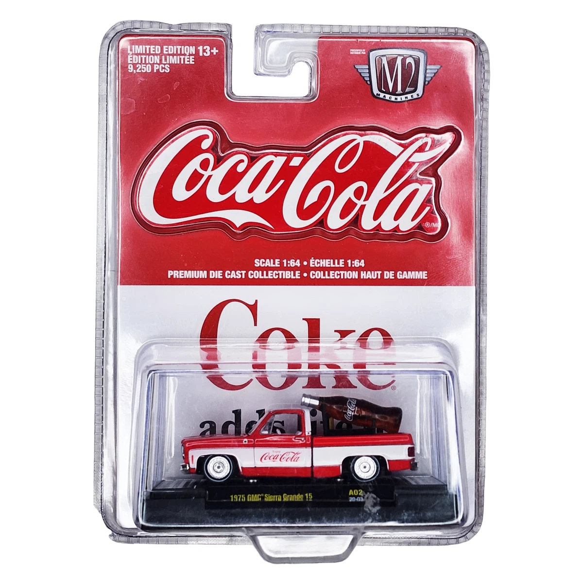 M2マシーン コカ・コーラ GMC シエラ 1/64-