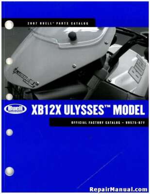 2007 Buell XB12X Ulysses Motorcycle Parts Manual : 99575-07Y | eBay