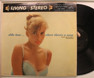 Abbe Lane W/ Sid Ramin Cheesecake Lp Where There'S A Man On Rca
