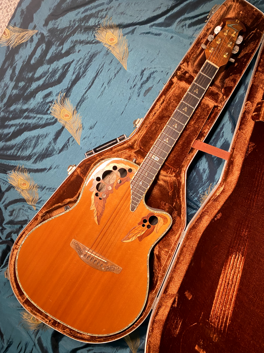 RARE Ovation 1987-4 Collector's Series Acoustic Electric Guitar