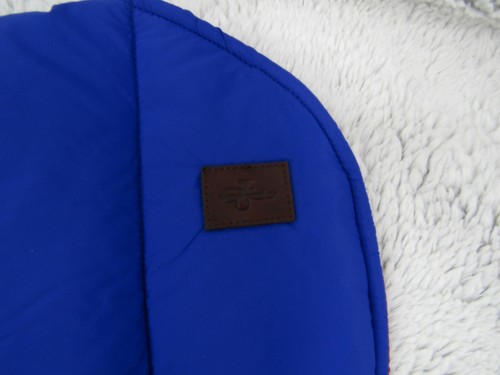 Pet Dog Vest Jacket Warm Waterproof Clothes Winter Padded Coat Medium Blue - Picture 2 of 4
