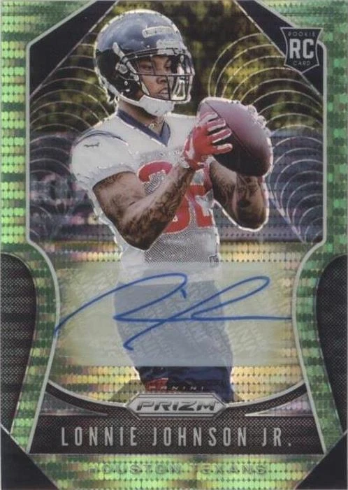 Neon Green Pulsar Prizm Rookie Autographs