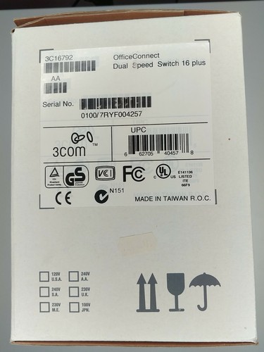 3com OfficeConnect Dual Speed Switch 16 plus - Afbeelding 6 van 6