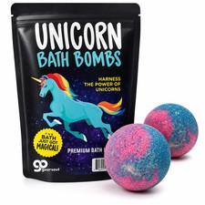 Unicorn Bath Bombs Funny Gift for Girls, Teens Women Gears Out