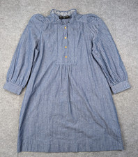 Pomander Place Claiborne Dress Womens Small Tuckernuck Denim Minimal Old Money