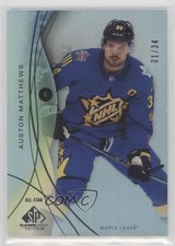 2024 Upper Deck SP Game Used All-Stars Rainbow Foil /34 Auston Matthews #132 7b2