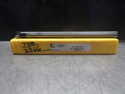 Kennametal .6'' Coolant Thru Carbide Boring Bar 1/2'' Shank E08SCLPR2 (LOC1439A)