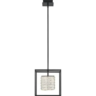 Quoizel PCDZ2812 Dazzle 12"W Crystal Pendant - Black - Picture 6 of 12