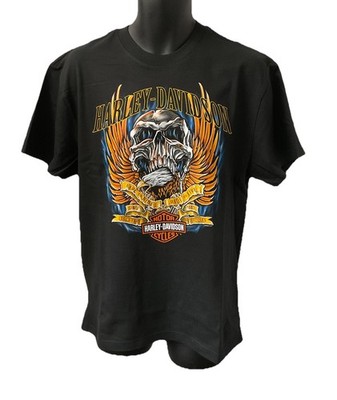 Harley Davidson Men's Fireborn Glory Short Sleeve T-Shirt Black 3002977