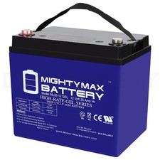 Mighty Max Ml35-12 Gel - 12v 35ah Gel Int Terminal Rechargeable Sla Agm Battery