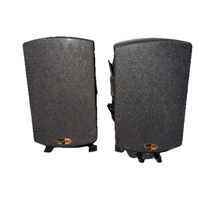 Klipsch THX Bookshelf Speakers Set Pair Black ** Tested & Work