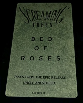 Screaming Trees Uncle Anesthesia Bed Of Roses Demo Chris Cornell, Mark Lanegan
