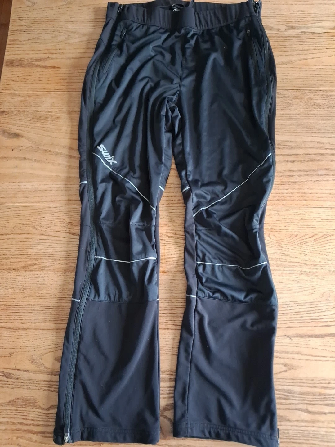 Swix Universal Bekke Tech Pants Women Sz L Black Winter Snow Pants Outdoor